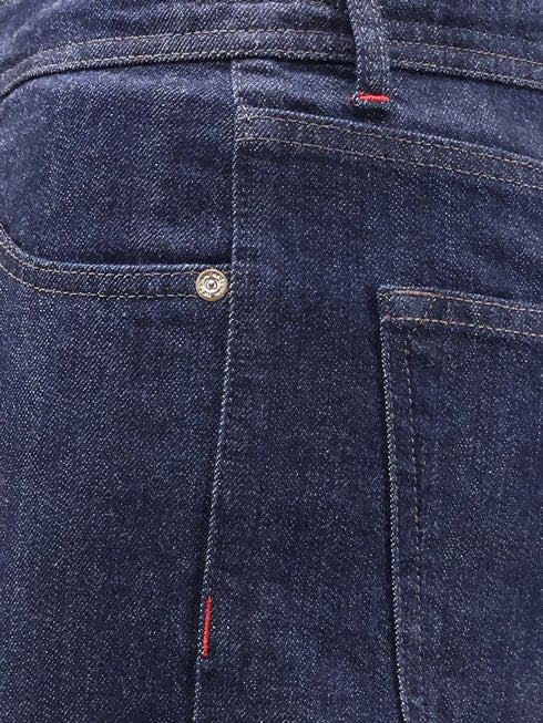 jeans cotton-blend blue by Selfnex