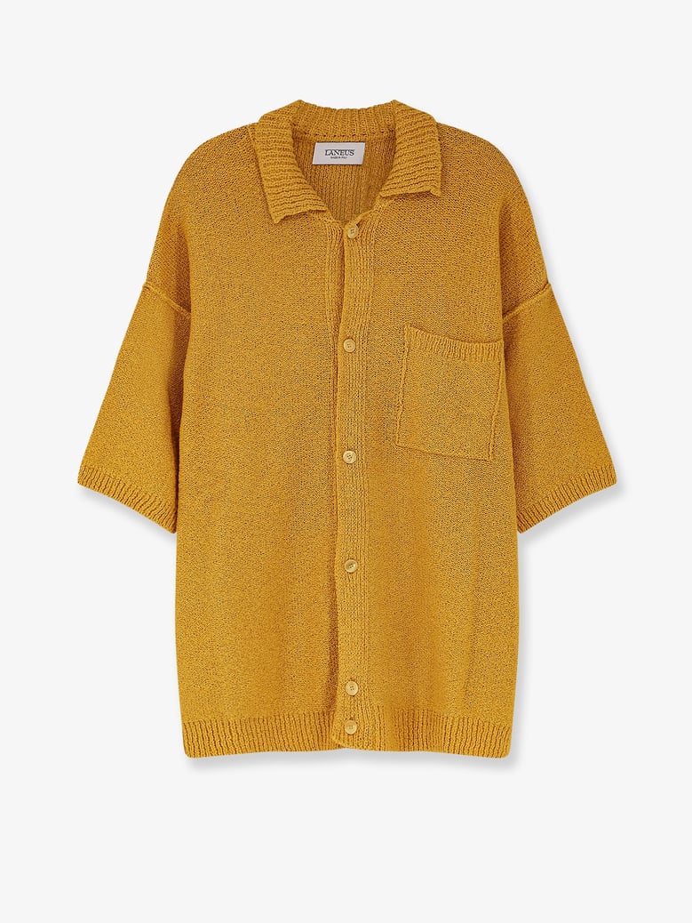 cotton, cashmere and silk blend shirt by Selfnex
