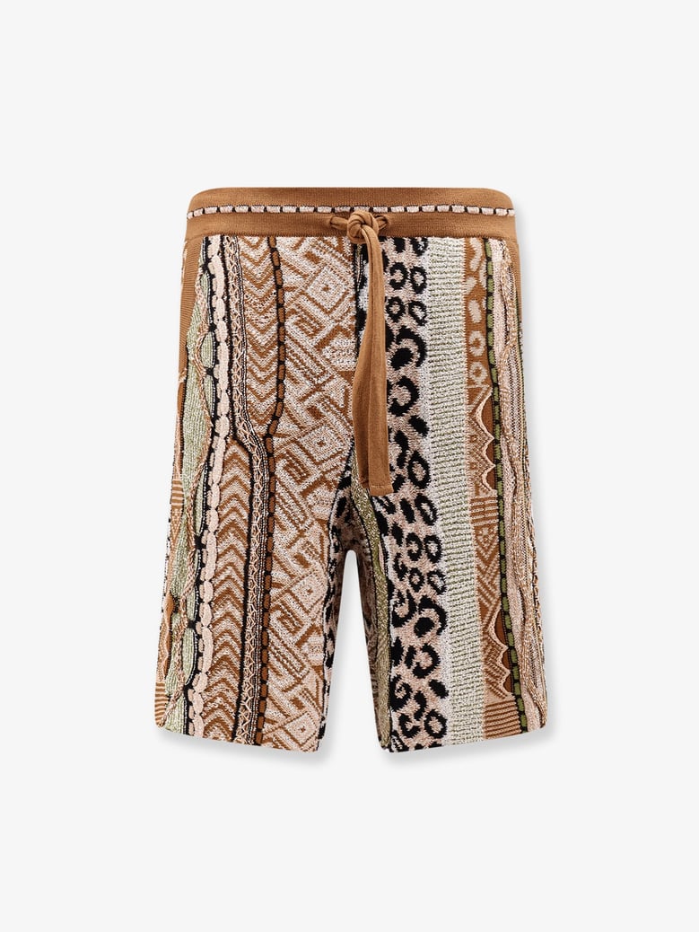 cotton blend bermuda shorts by Selfnex