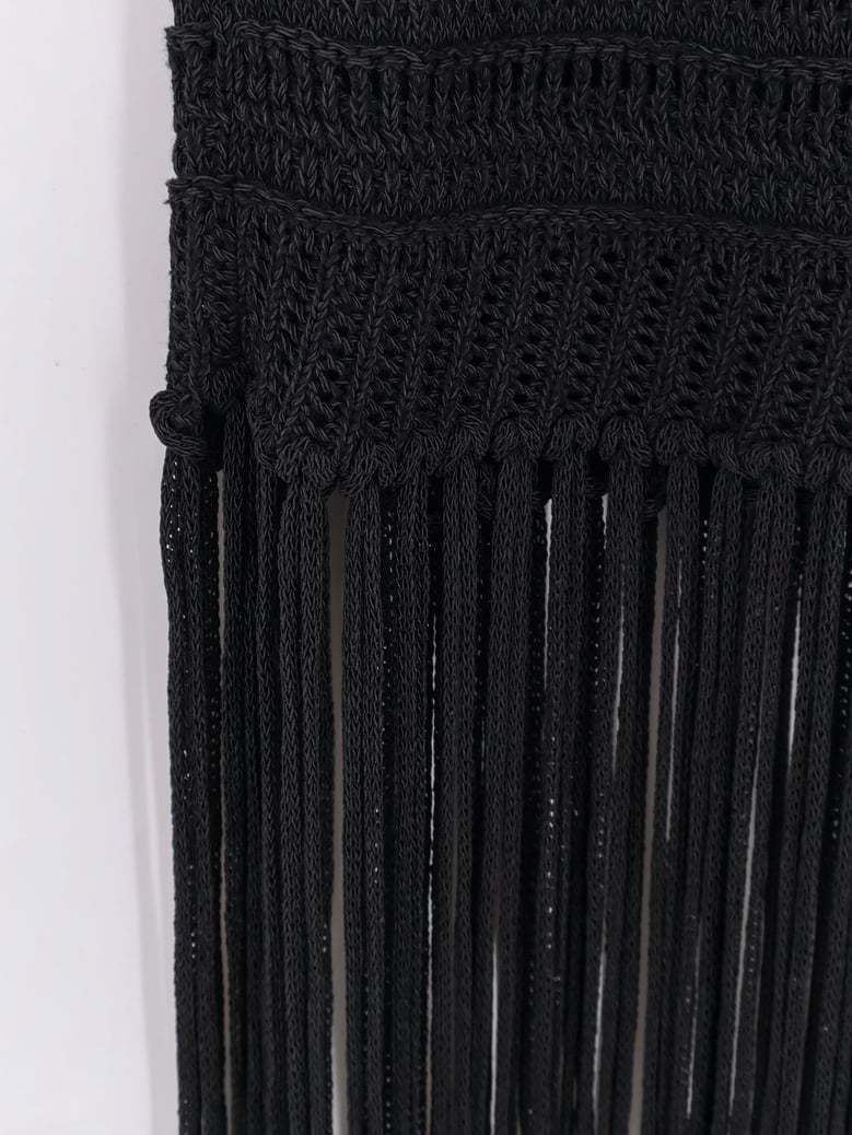 viscose and recycled polyester dress by Selfnex