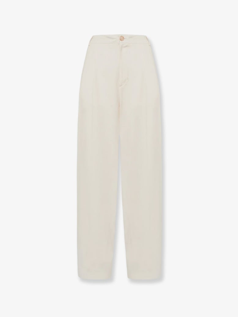 trousers white by Selfnex