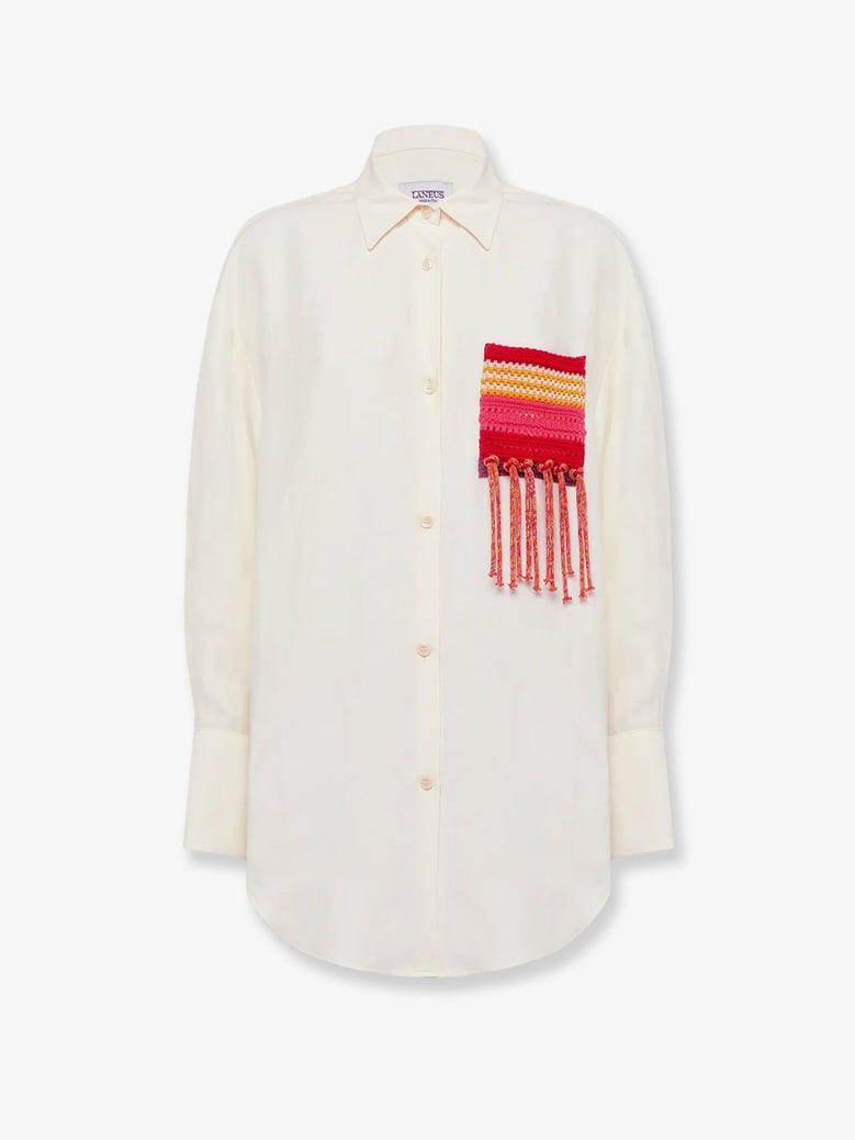 shirt white by Selfnex