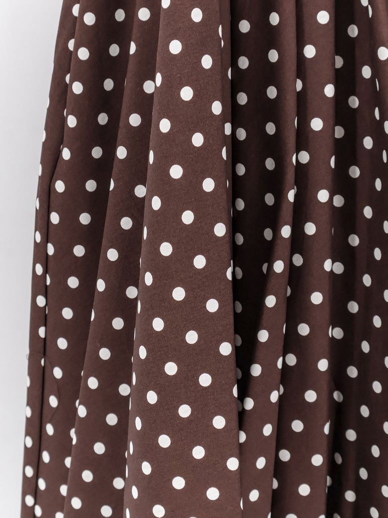 dress mambo brown cotton by Selfnex