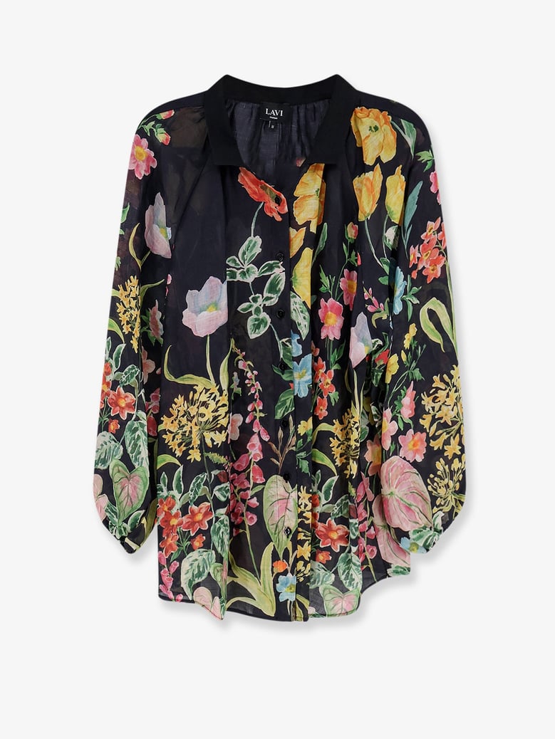 shirt afrodite ramie black by Selfnex