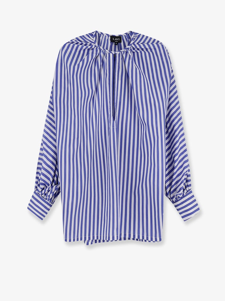 shirt nenné blue cotton blend by Selfnex