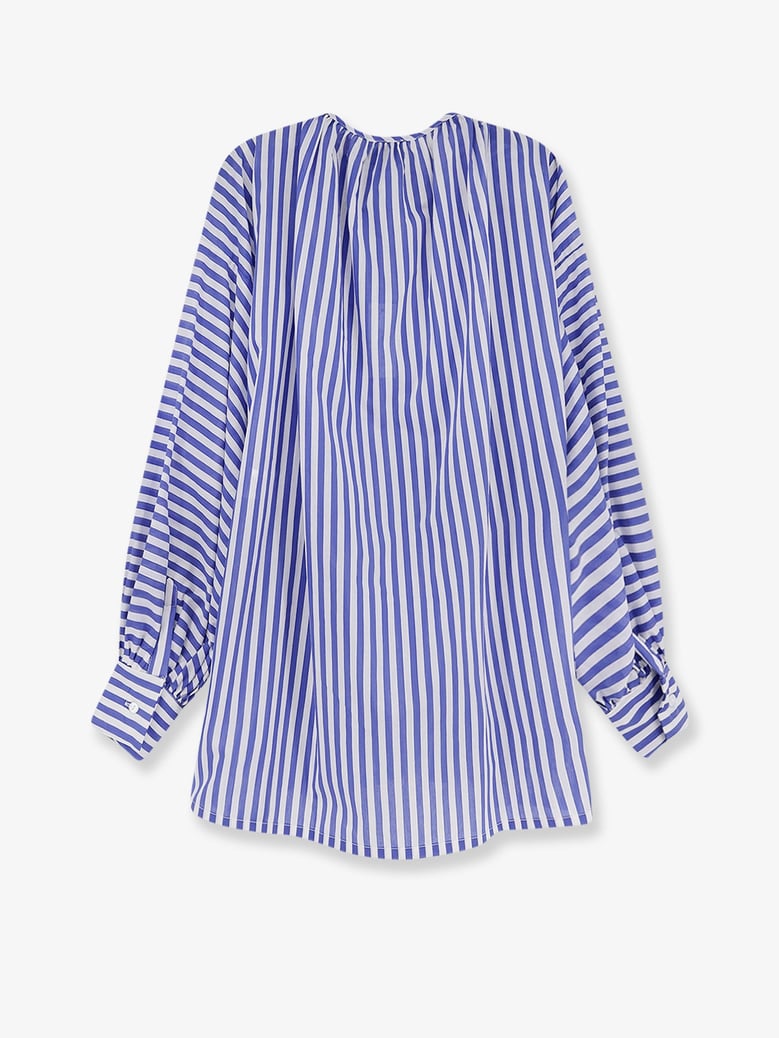 shirt nenné blue cotton blend by Selfnex