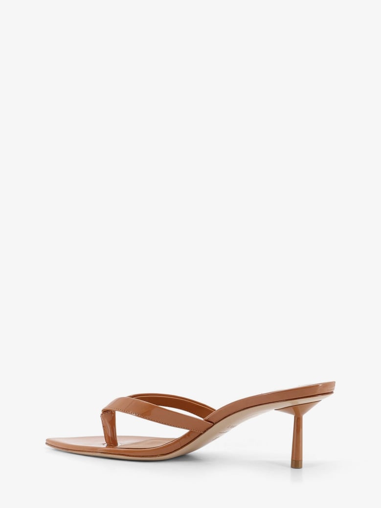 sandals gisele patent leather brown by Selfnex