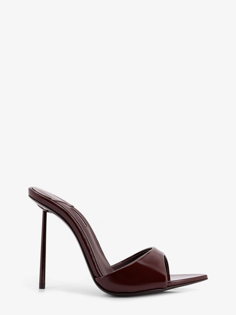 patent leather sandals by Selfnex