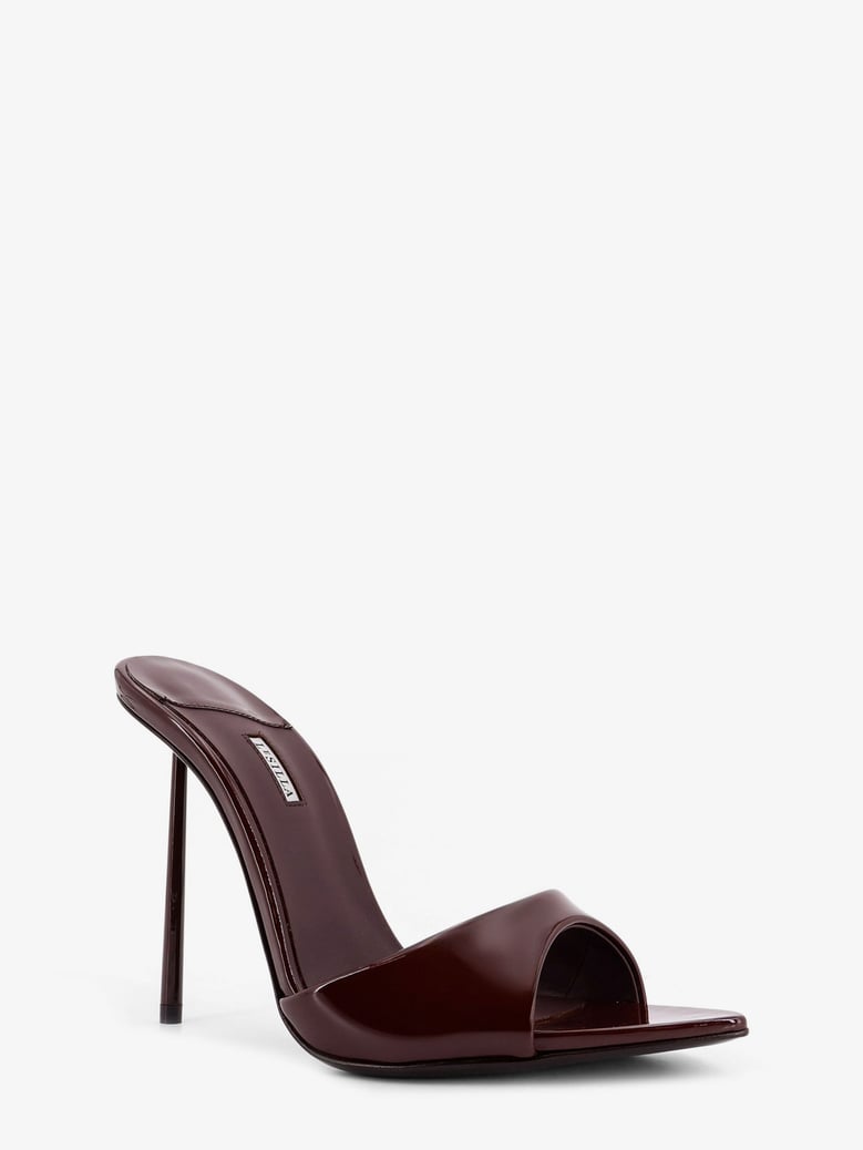 patent leather sandals by Selfnex