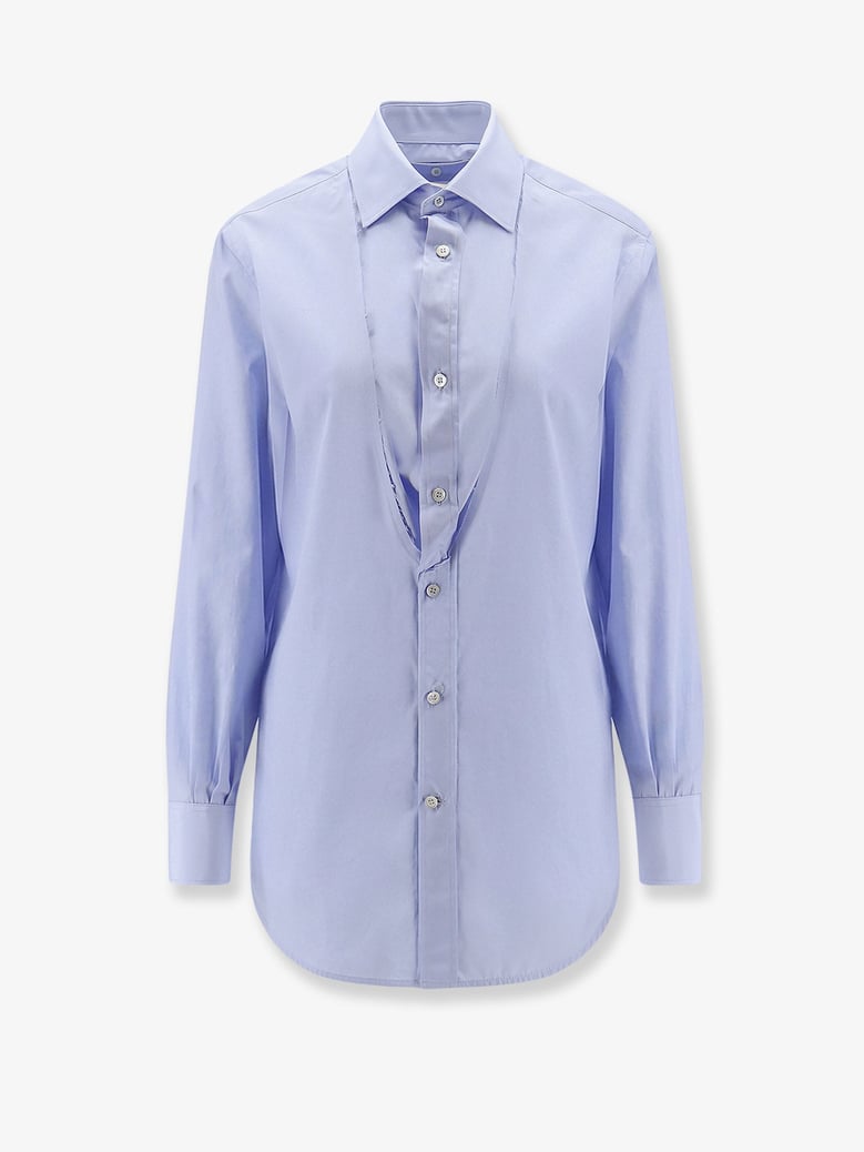 cotton shirt blue by Selfnex