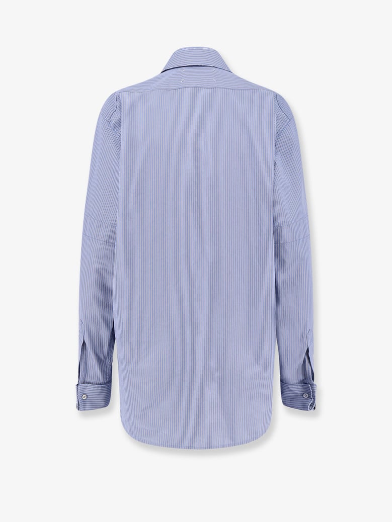 striped cotton shirt by Selfnex