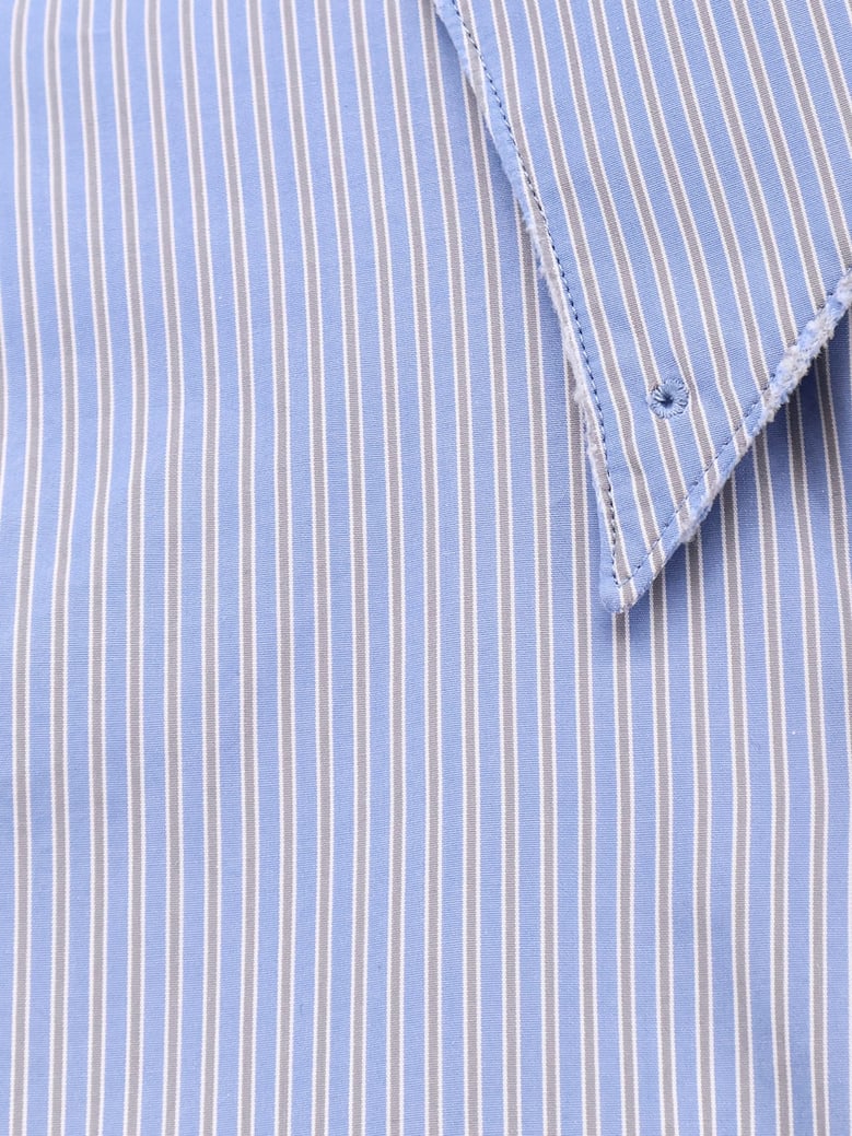 striped cotton shirt by Selfnex