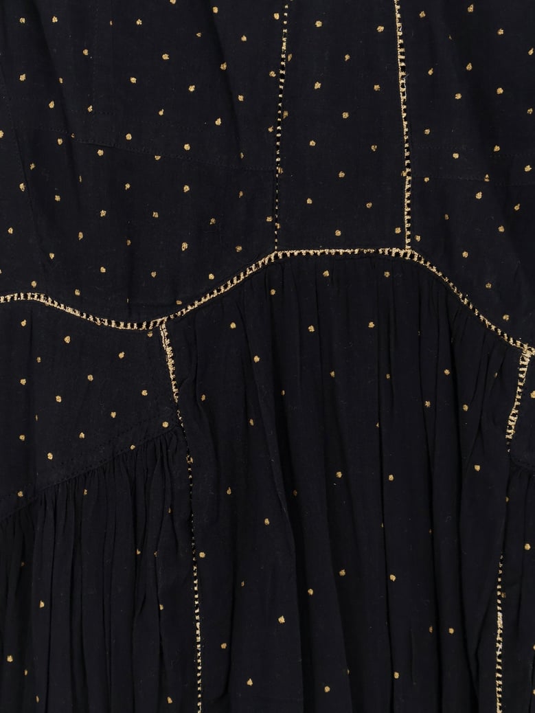 dress sichene polka-dot black by Selfnex