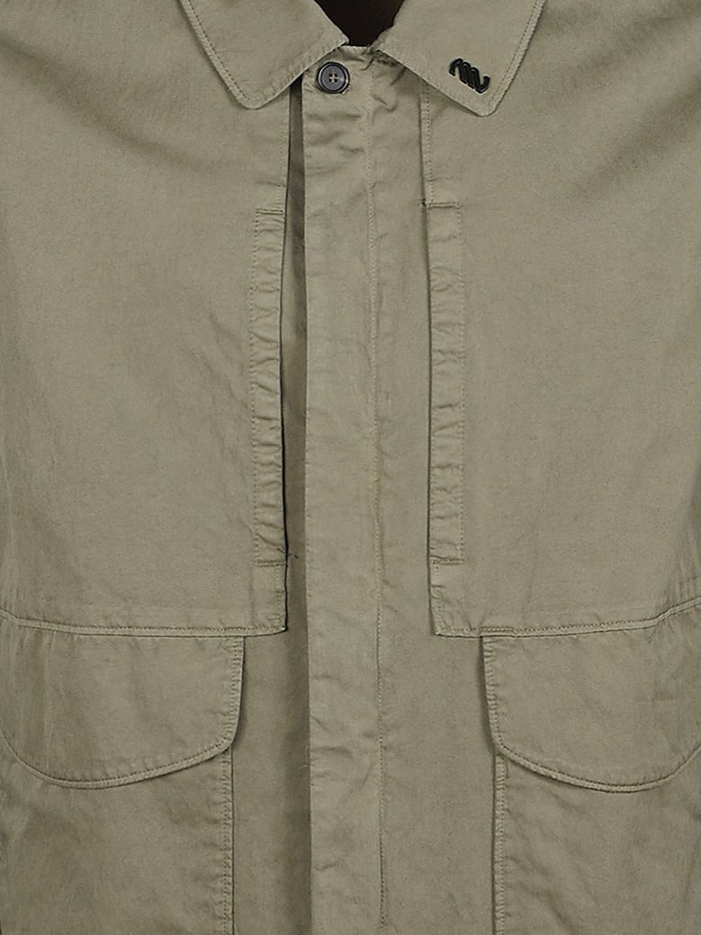 cotton blend overshirt jacket by Selfnex