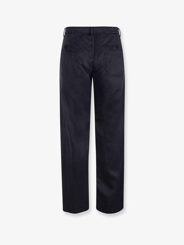 silk blend trousers by Selfnex