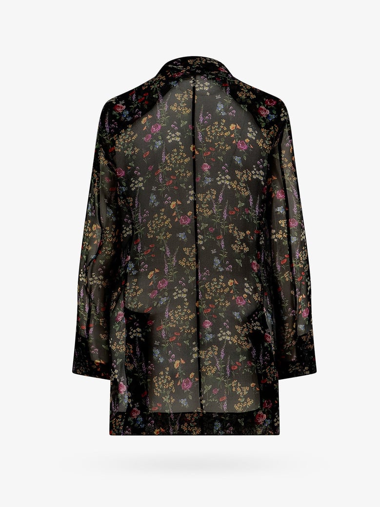 silk blazer floral print by Selfnex
