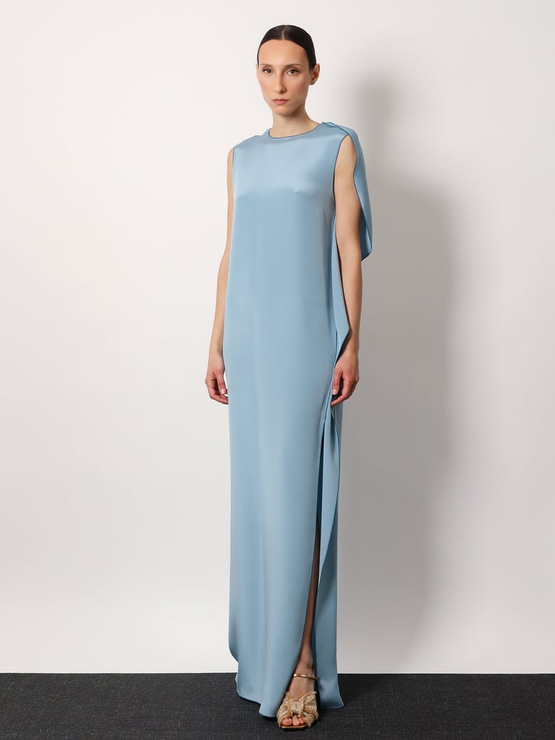 dress odessa silk blue by Selfnex