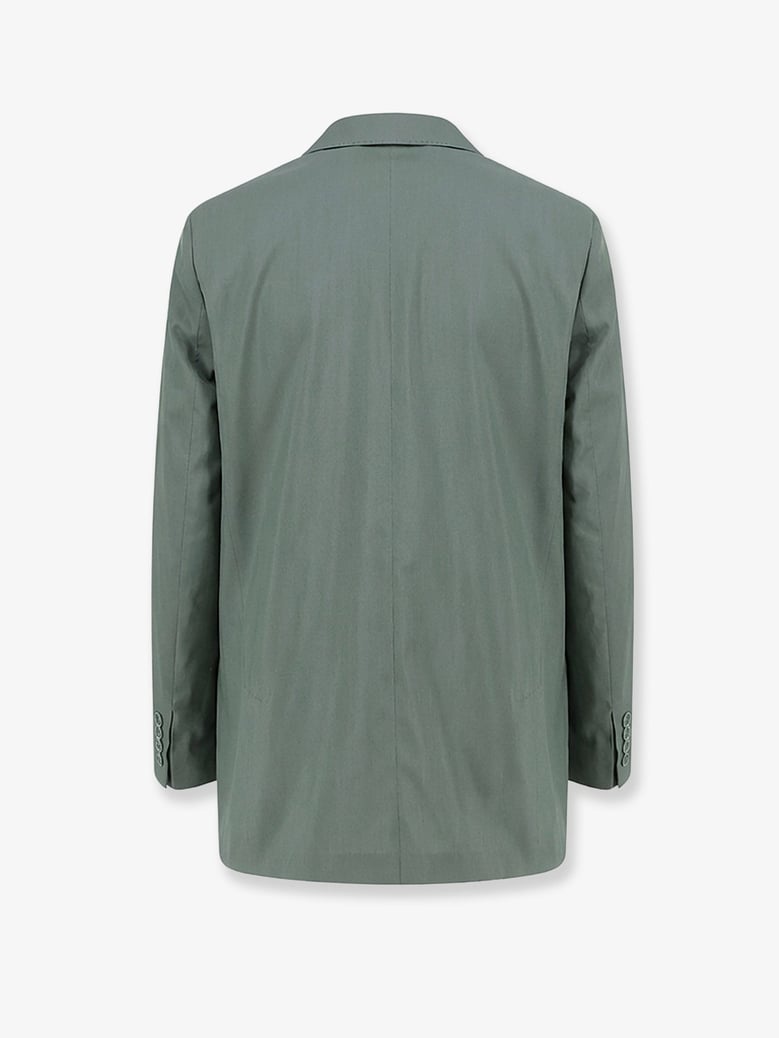 blazer mxmalbata virgin wool & silk green by Selfnex
