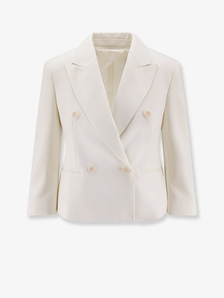 stretch virgin wool blazer by Selfnex