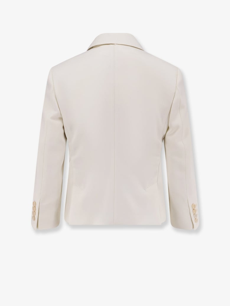 stretch virgin wool blazer by Selfnex