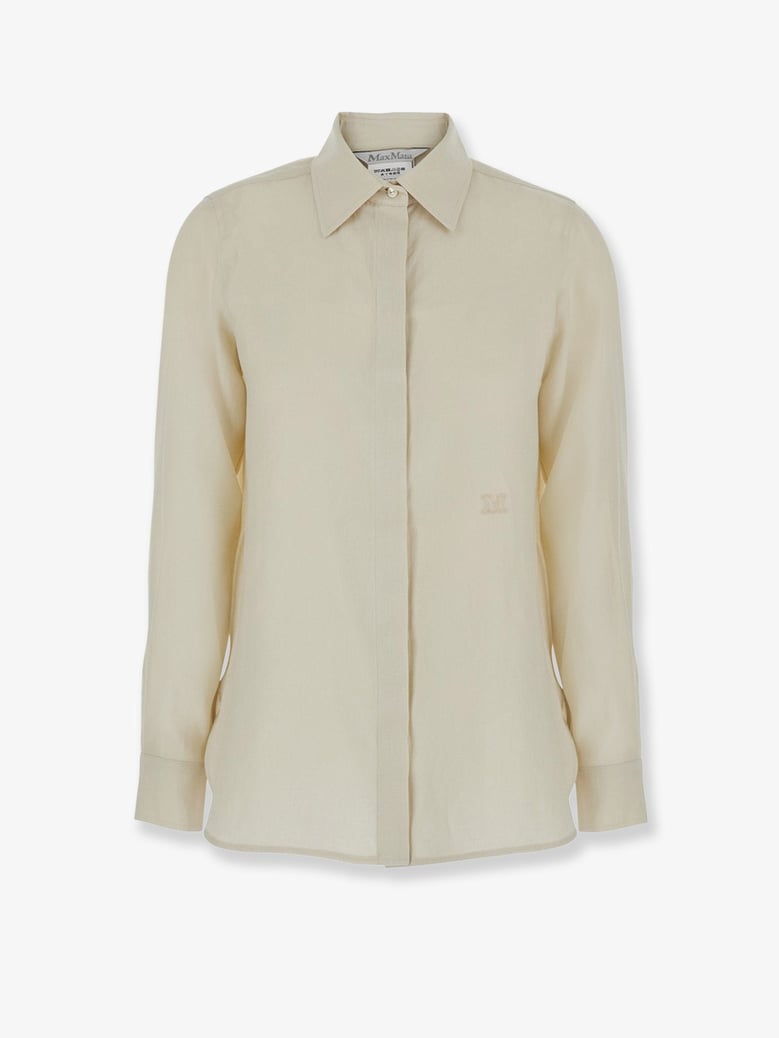 shirt vissuto linen beige by Selfnex
