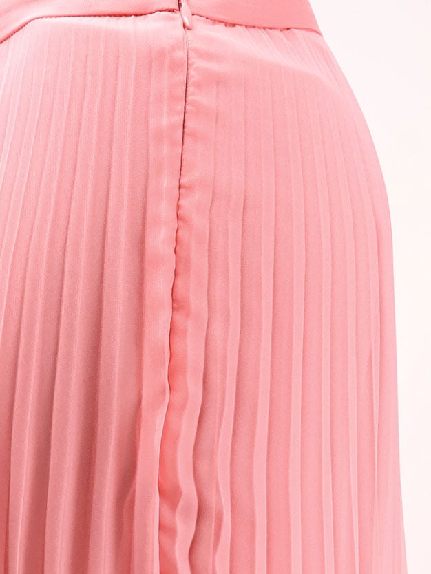 pleated trousers mxegrembo pink by Selfnex