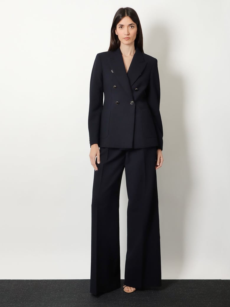 trousers mxmsecolo virgin wool blue by Selfnex