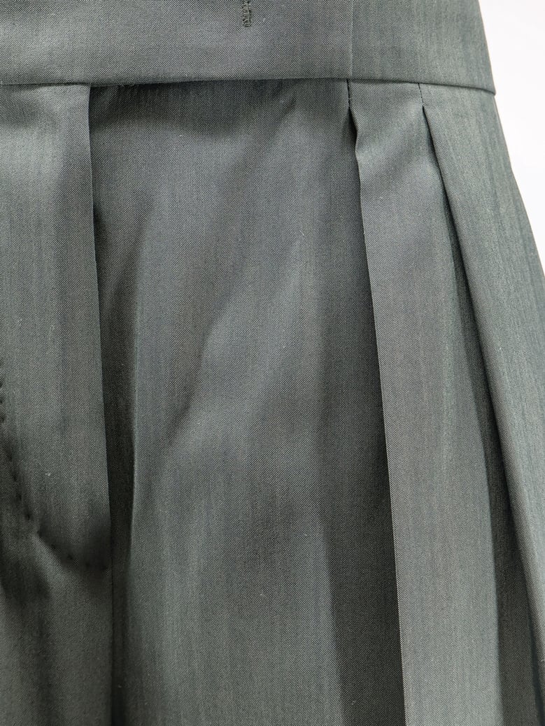 virgin wool and silk trousers by Selfnex