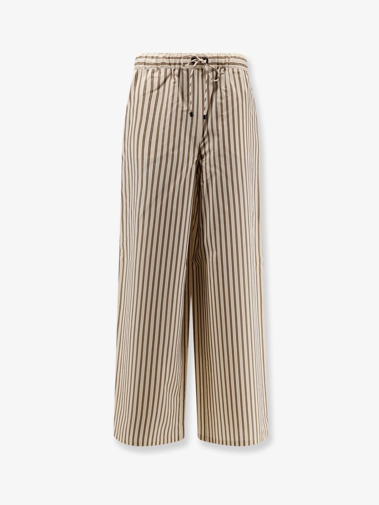 cotton and silk trousers by Selfnex