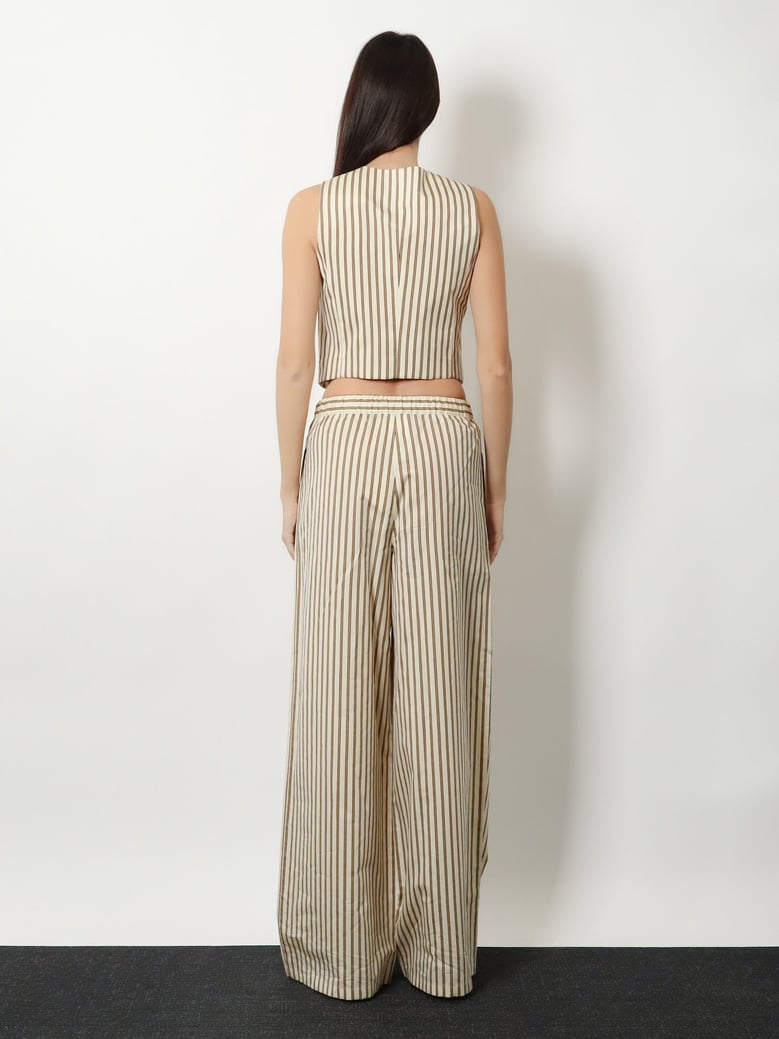 cotton and silk trousers by Selfnex