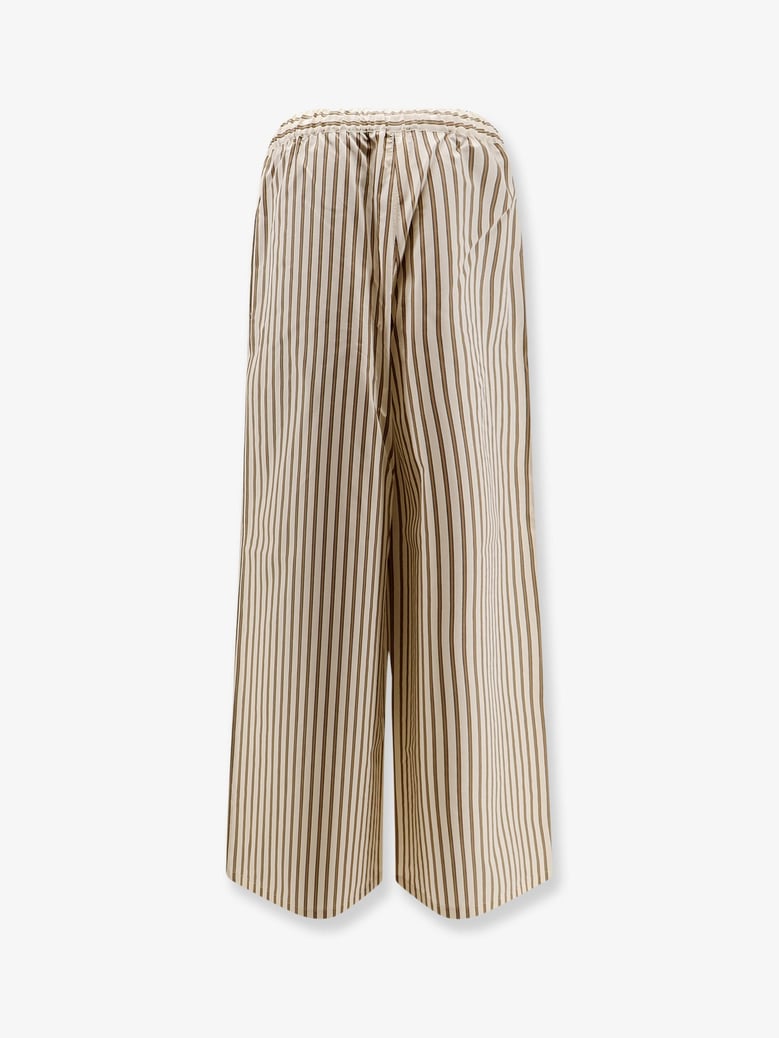cotton and silk trousers by Selfnex
