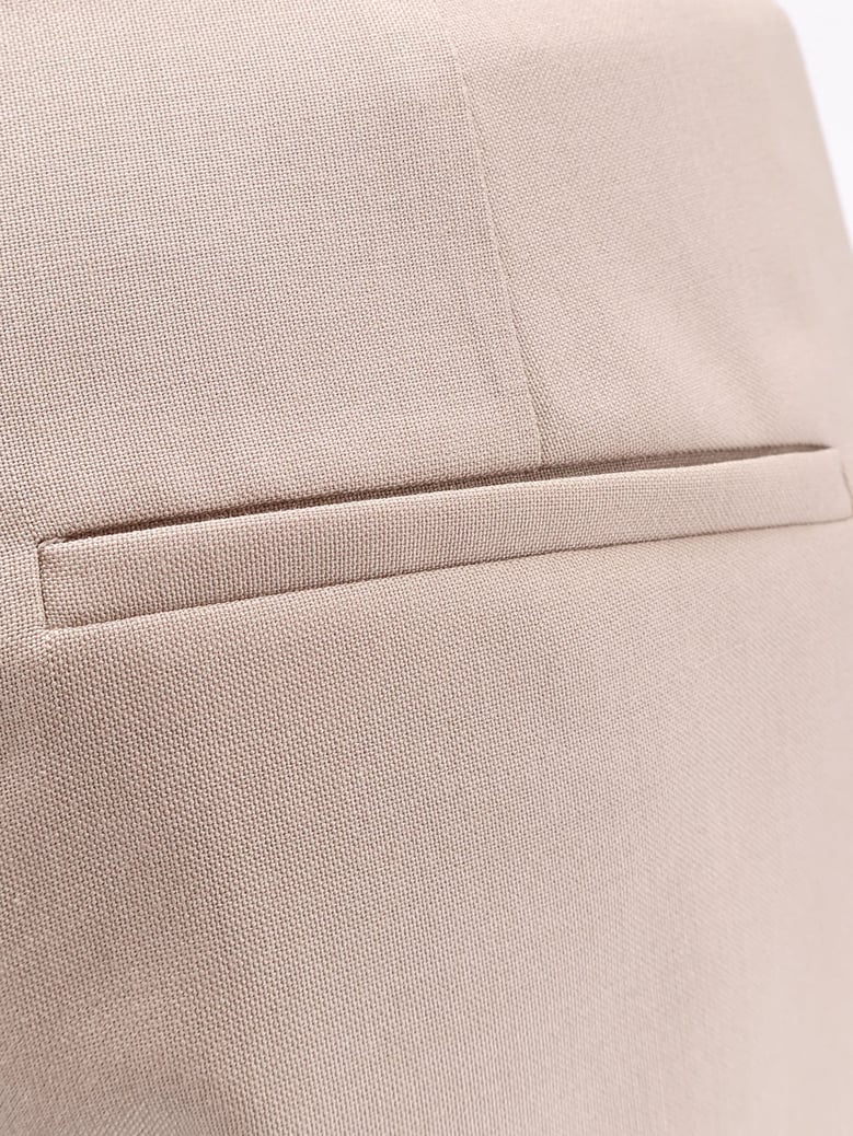 virgin wool, mohair and silk trousers by Selfnex