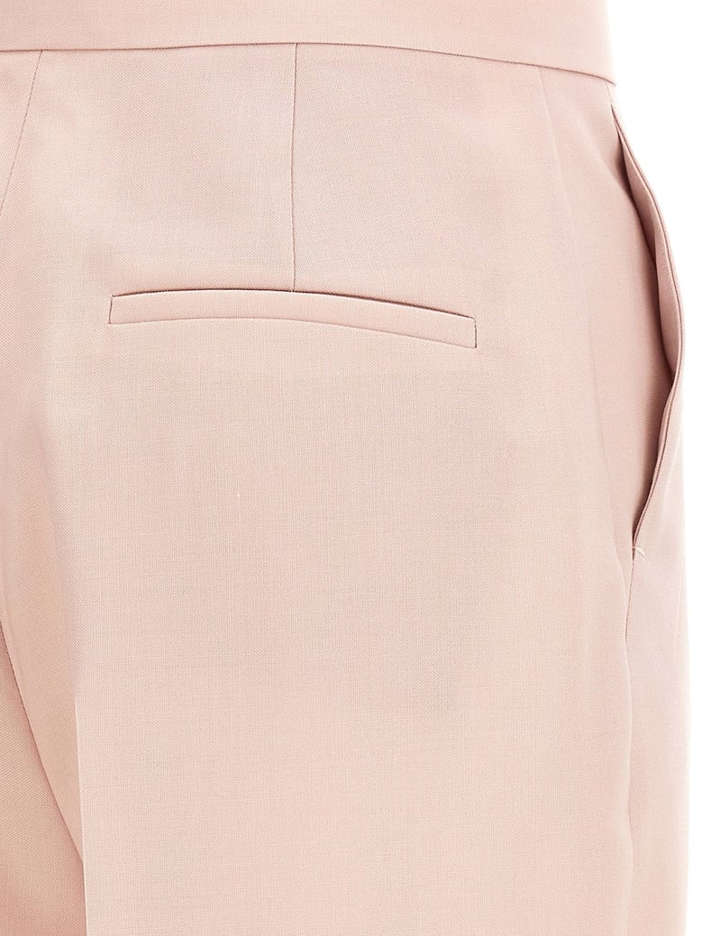 virgin wool, silk and mohair trousers by Selfnex