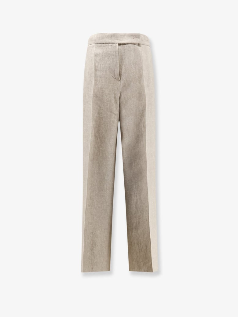trousers ginnico linen beige by Selfnex