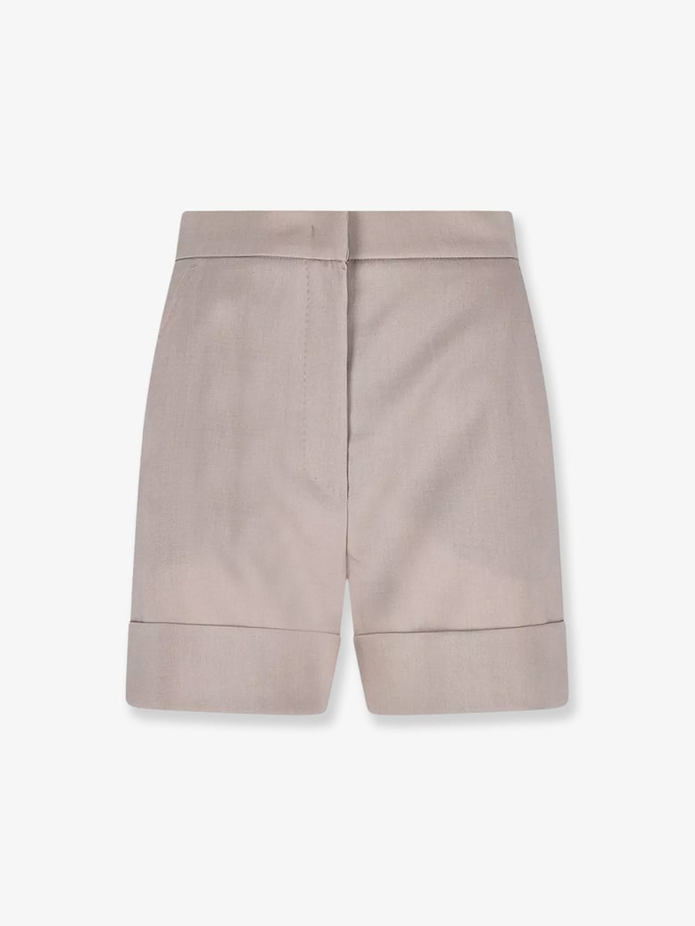 bermuda shorts in virgin wool and mohair by Selfnex