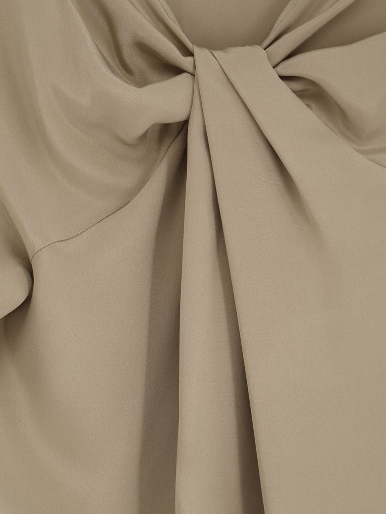 silk top beige by Selfnex