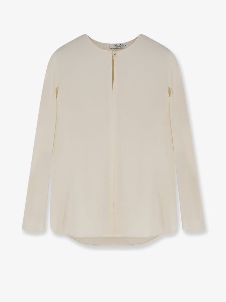 stretch silk shirt by Selfnex