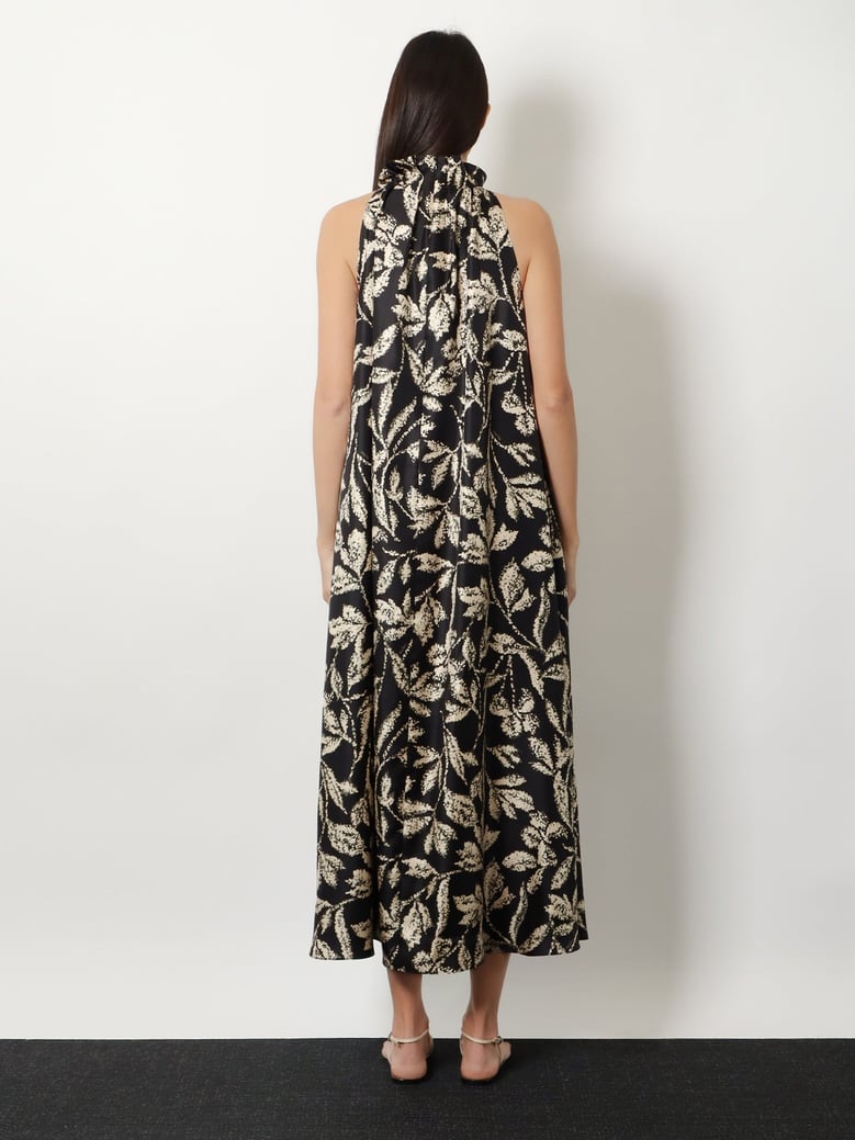dress mxmcartone silk black by Selfnex