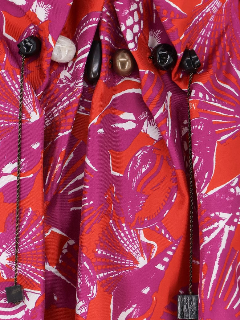 silk long dress mxmcartone red by Selfnex