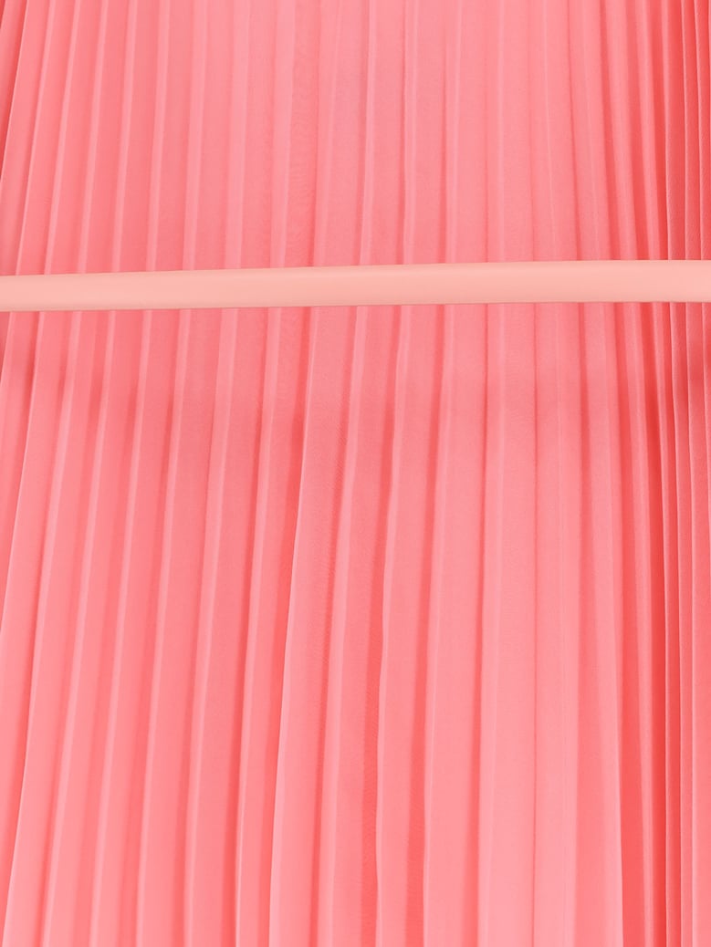 long belted dress pink by Selfnex