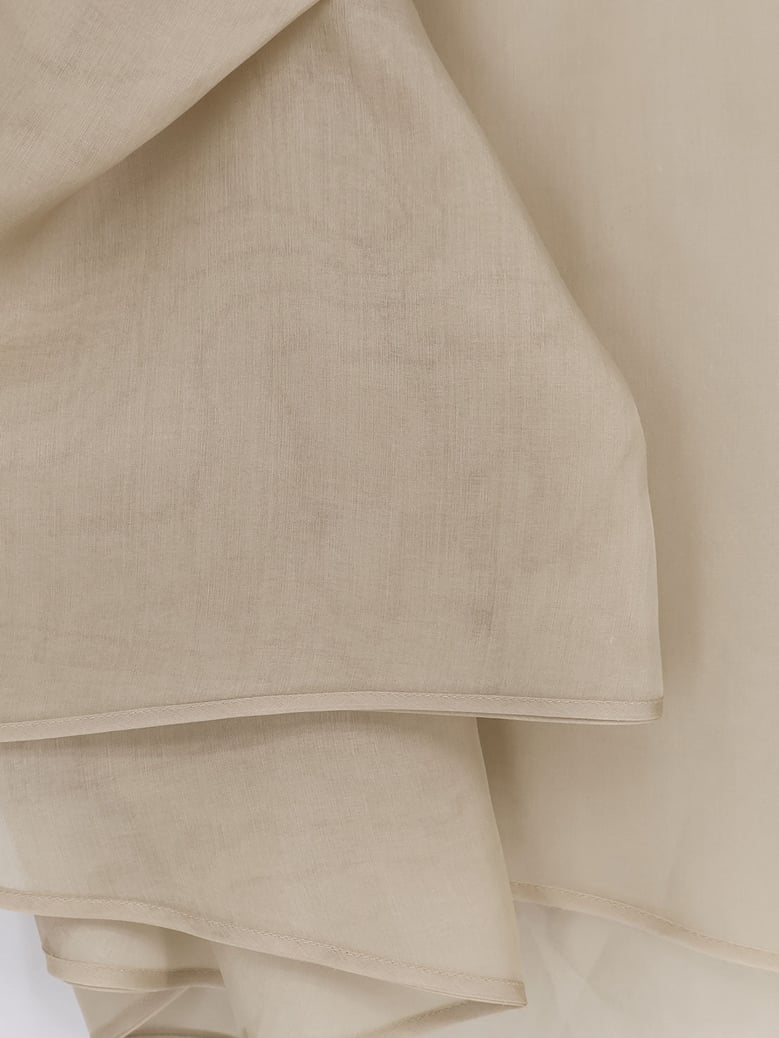 silk shirt mxadonna beige by Selfnex