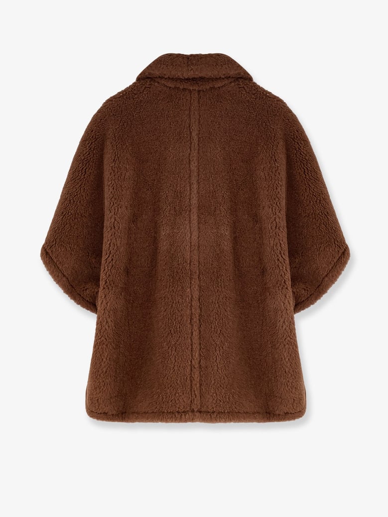 alpaca, cashmere and silk cape by Selfnex
