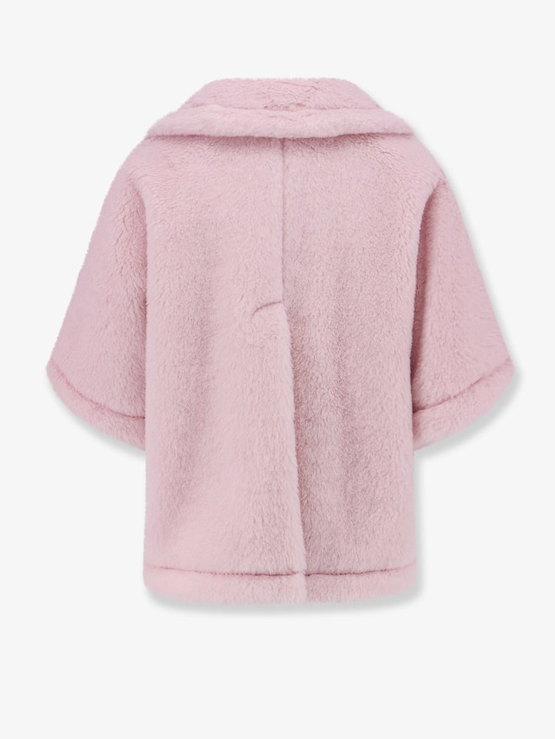 alpaca and virgin wool fur cape by Selfnex