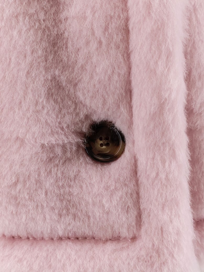 alpaca and virgin wool fur cape by Selfnex