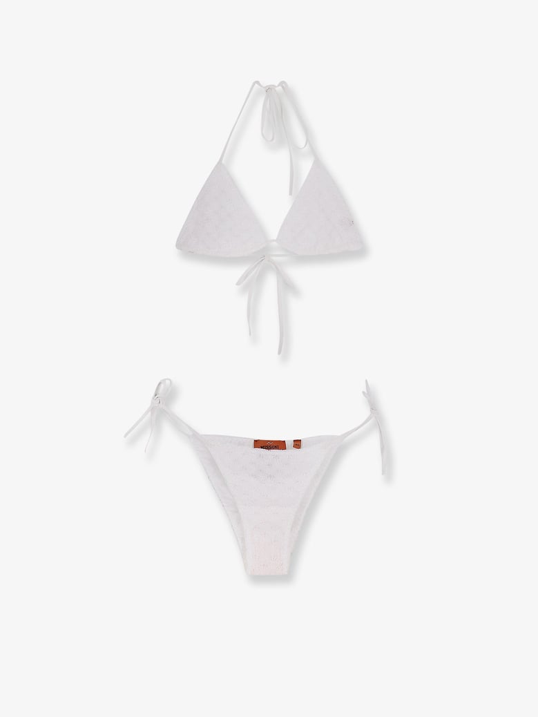 embroidered bikini by Selfnex