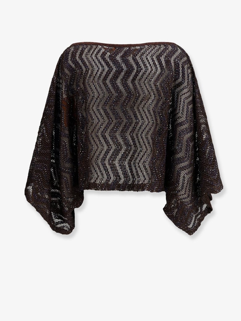 viscose top with chevron pattern by Selfnex