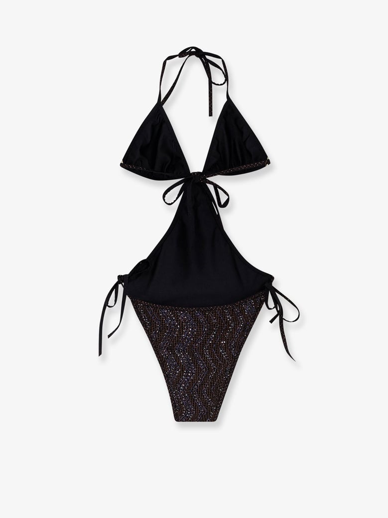 viscose blend one piece swimsuit by Selfnex