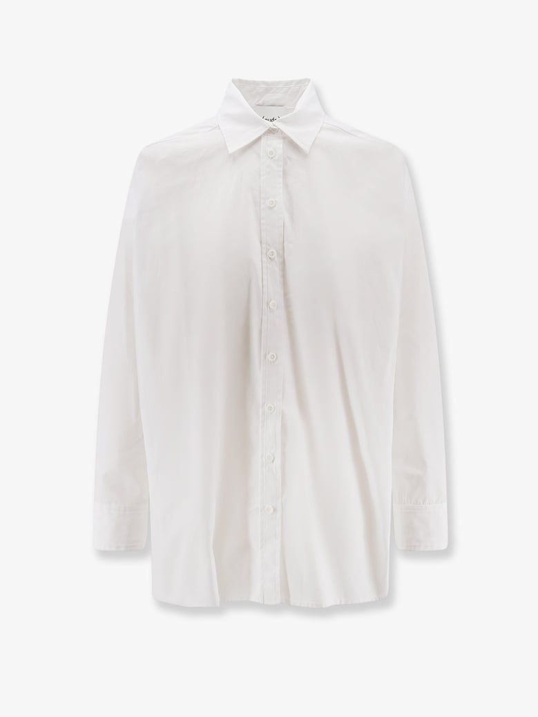 cotton shirt white by Selfnex