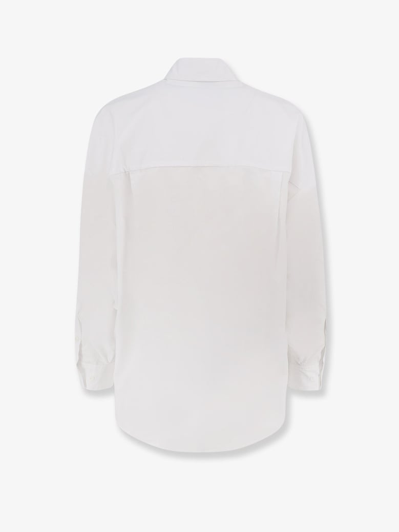 cotton shirt white by Selfnex