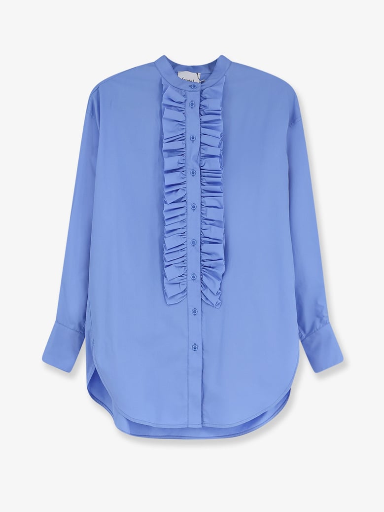 oversize cotton shirt blue by Selfnex
